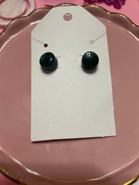 Image 3 of Circle Stud Earrings