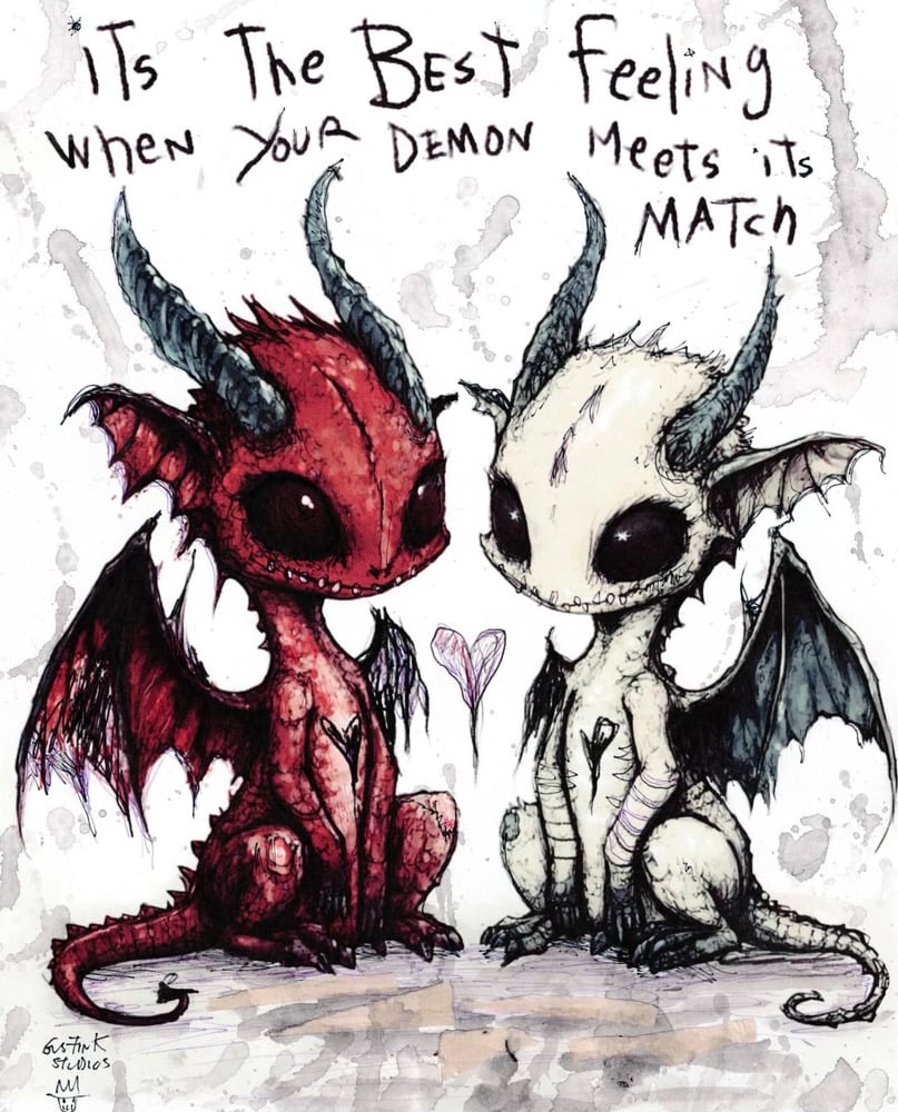 demon meets its match | Gusfink