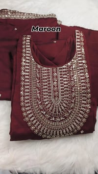 Image 5 of Soft Silk Kurtha Set - Design #12