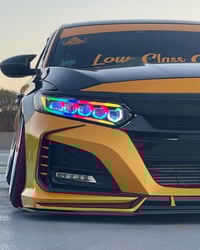 Image 5 of Honda Accord 2018-2022 5 Gem Rgb Hex Style Headlight