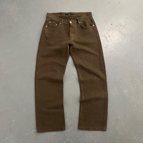 Image of Stone Island denims brushed cotton trousers, size 31" x 30"