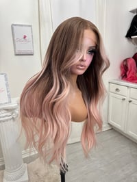 Image 16 of Balayage pink luxury free part (ready to ship) 