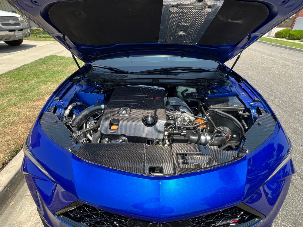 Image of AERO CARBON- (2021+) Acura TLX Side Radiator Plates
