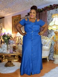 Jean skirt set