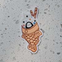 No Face Taiyaki sticker