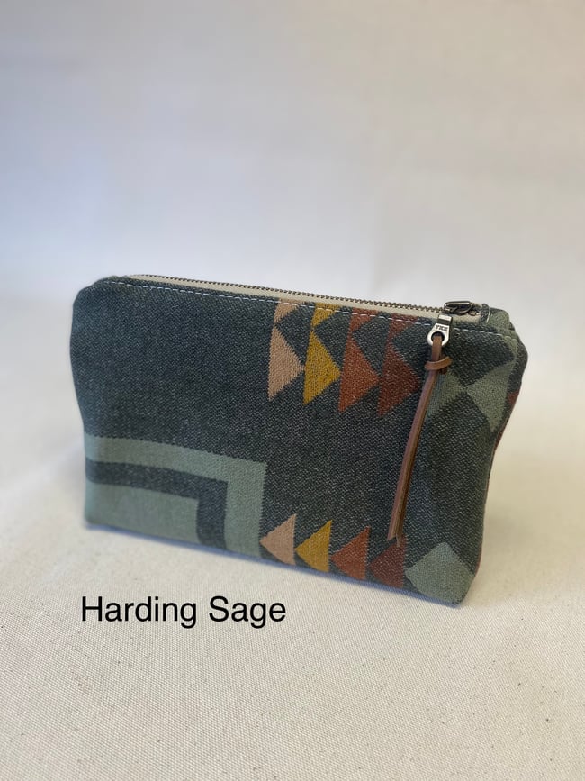 Little Larkspur Clutch - featuring Pendleton® Wool