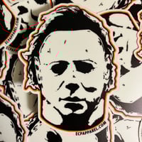 Image 1 of  “Haddonfield 78” Glow In The Dark Die-cut Sticker
