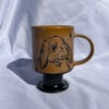 Brown Rabbit Ceramic Mug