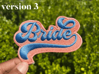Image 5 of Bride Patch (custom colors)