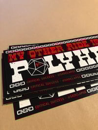 Image 3 of Polyhedron - 12x3 bumper sticker