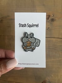 Image 2 of “Sammy” the Stash Squirrel (Gray)