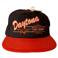 Image 1 of DEADSTOCK HARLEY DAVIDSON DAYTONA BIKE WEEK CAP