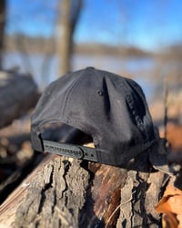 Image 2 of Black “Fish All Night” Hat