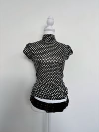 Image 1 of 00s Polka dot top // M