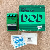 Image 1 of DOD 545-A • Wah Filter • Performer Series • Power Mod • early 80s made in USA • with box