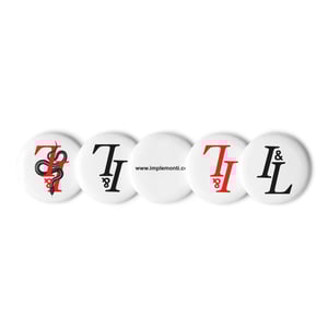 Image of implemonti 5pc Set Of Buttons
