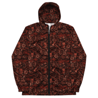 Image 3 of Blood Trail Camo Unisex Windbreaker