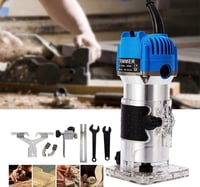 Router Electrico para trabajos en madera 1/4” 800W