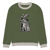 Image 1 of Frog Wizard knit sweater