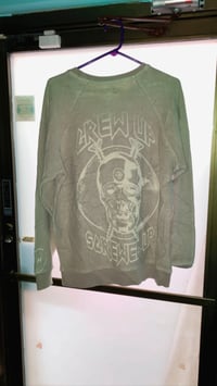 Image 3 of Smiley Screw Skull Crewneck Sweatshirt