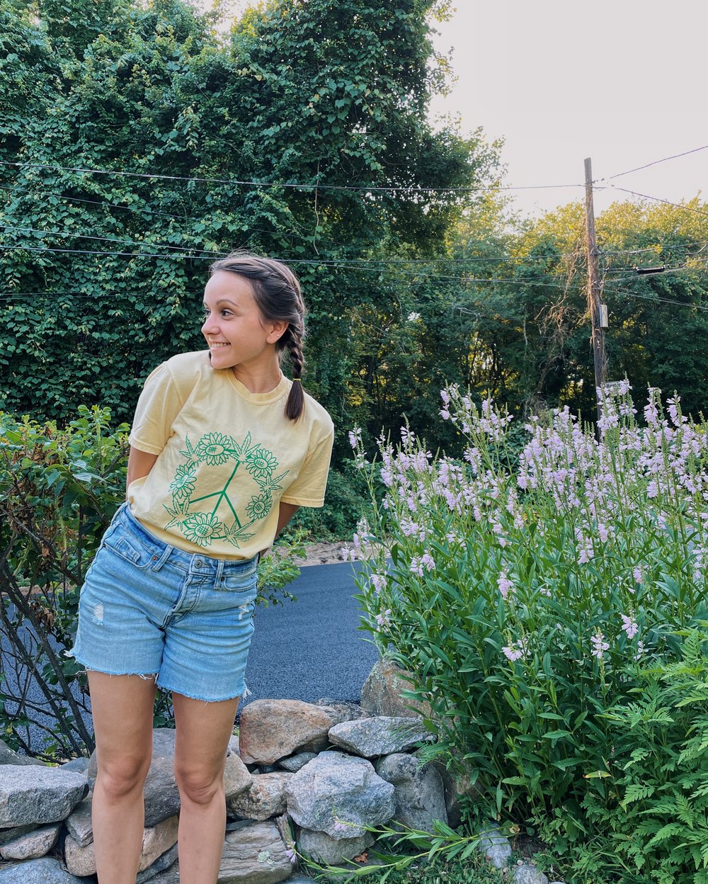 Image of Sunflower Hippie T-Shirt