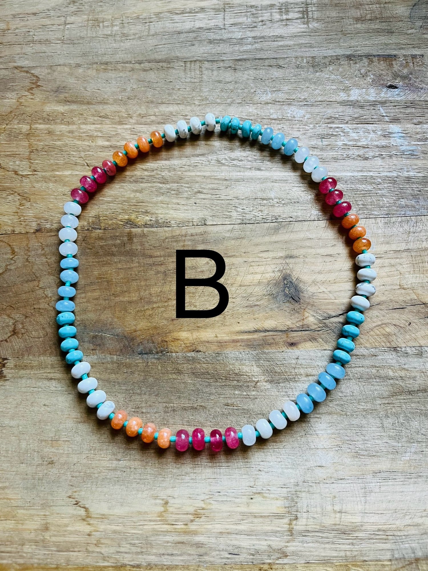 Image of Stone Beaded Necklace