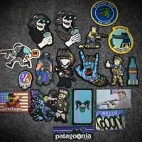 Image 4 of Blue Screaming Hand Patch