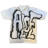 Image 1 of (L-XL) cream aloe polo