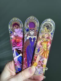 Image 2 of Beautiful Evil enamel pin 