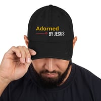 Image 5 of Adorned Distressed Dad Hat