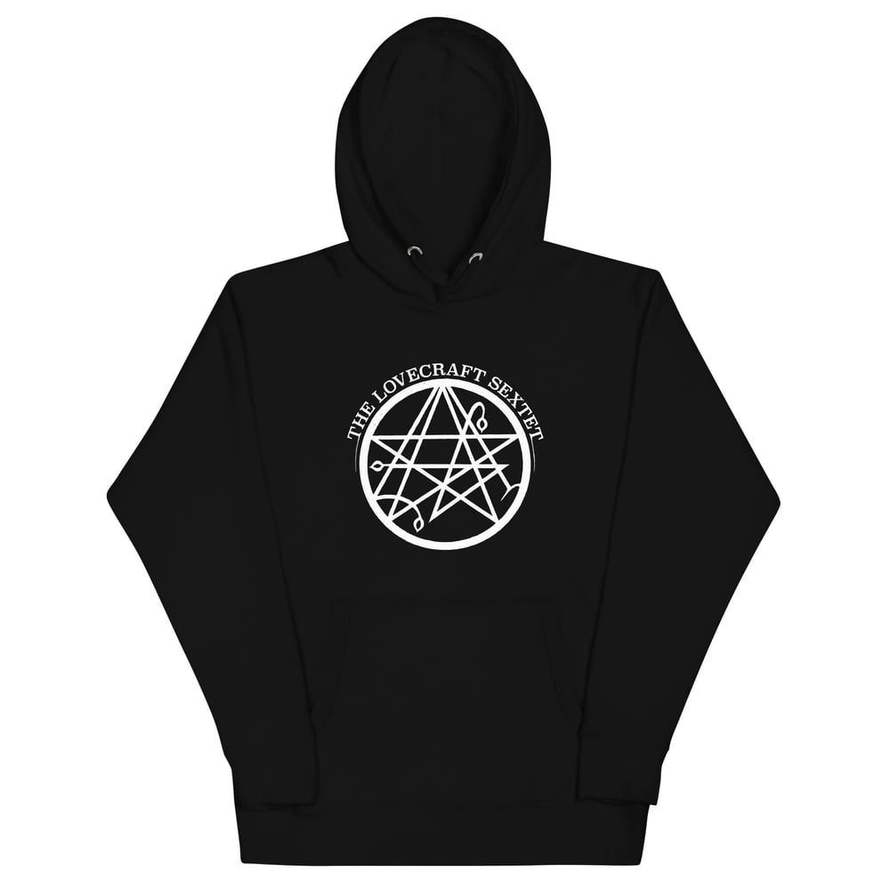 Image of The Lovecraft Sextet Pentagram Hoodie