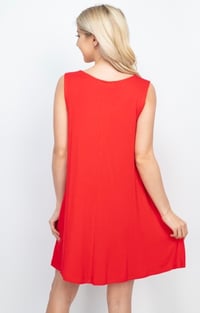 Image 2 of Everyday Sleeveless Pocket Dress