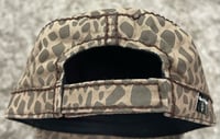 Image 3 of Leather Bill Cadet Hat Crystal Martini