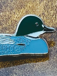 Image 4 of Falcated Duck - No.147 - UK Birding Pins