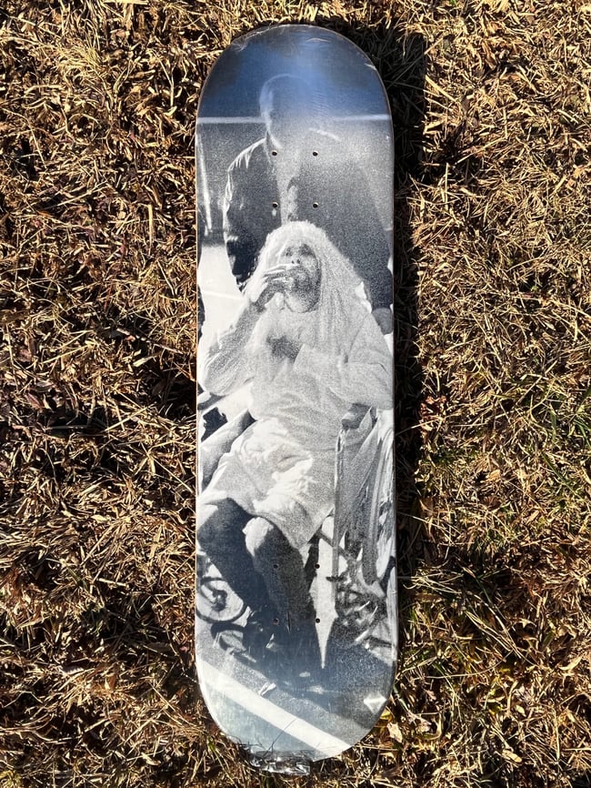 Kurt Cobain / Nirvana skateboard - Manik