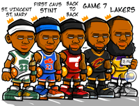 Image 2 of Lebron James’ Career Print