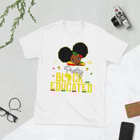 Short-Sleeve Unisex T-Shirt/ Pretty, Black, and Educated