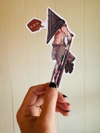 Image 2 of Pyramid Head Glossy Sticker