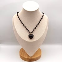 Image 2 of Glass Heart Necklace