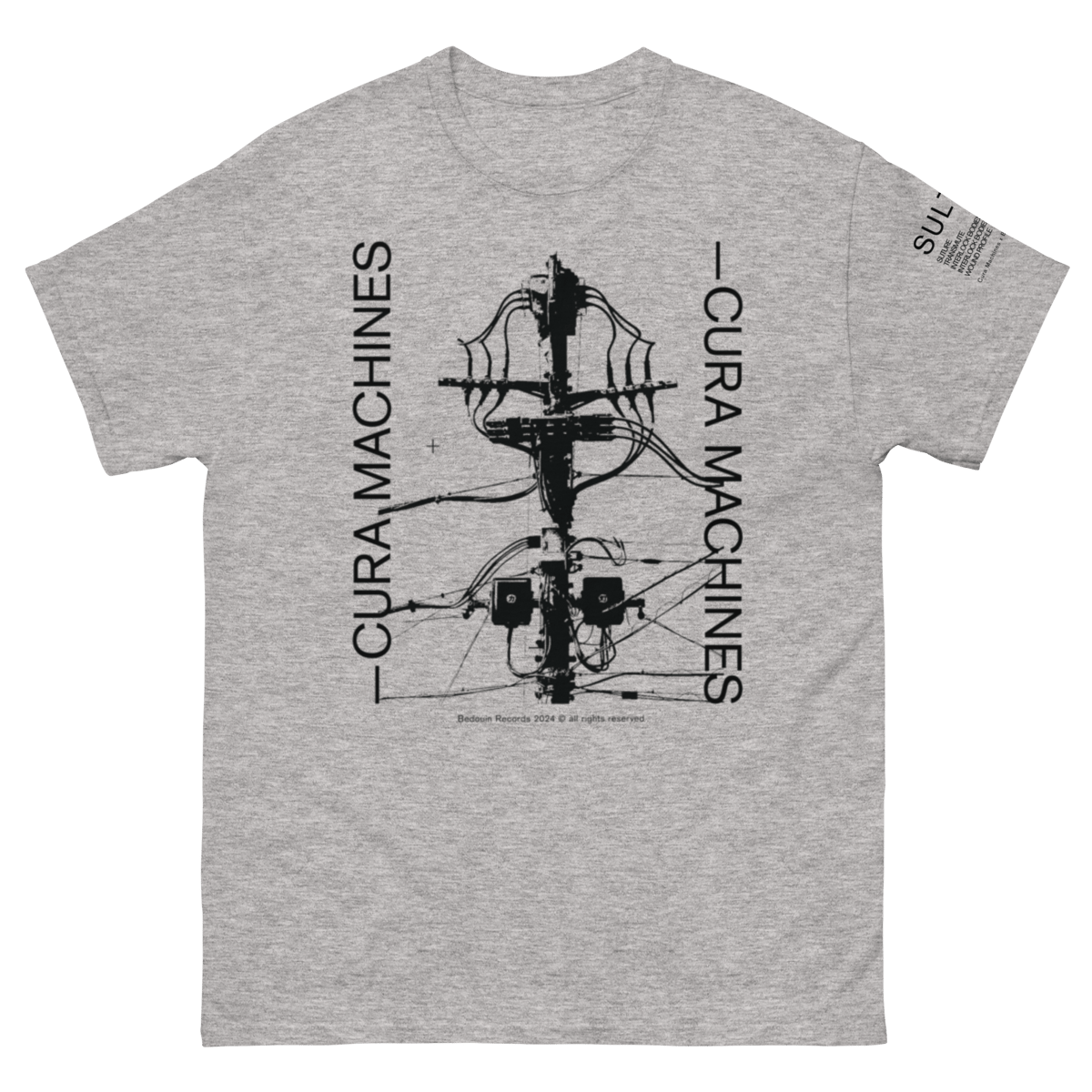 Image of CURA MACHINES SUTURE T-SHIRT