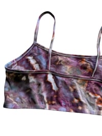 Image 4 of L (38) Bralette in Deep Agate Ice Dye