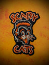 Scary Cats Iron on Patch