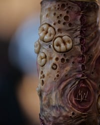 Image 11 of  Bic lighter sleeve, original sculpt, functional art, Glow in the dark, flash reflective OOAK 