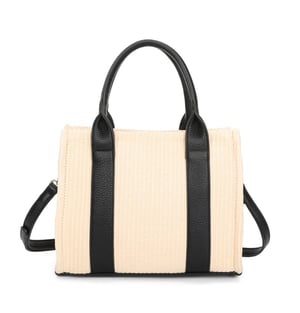 Image of Small Straw Tote Bag