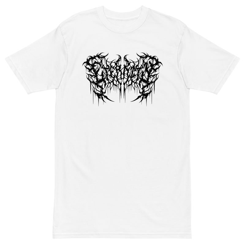 Image of “ANTARCTICA” Black & White Logo Tee