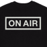 ON AIR - Basic Logo S/SL Tee (Black) Image 5