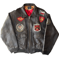 Image 1 of AVIREX G-1 FLIGHT JACKET 1988 OG (XL)