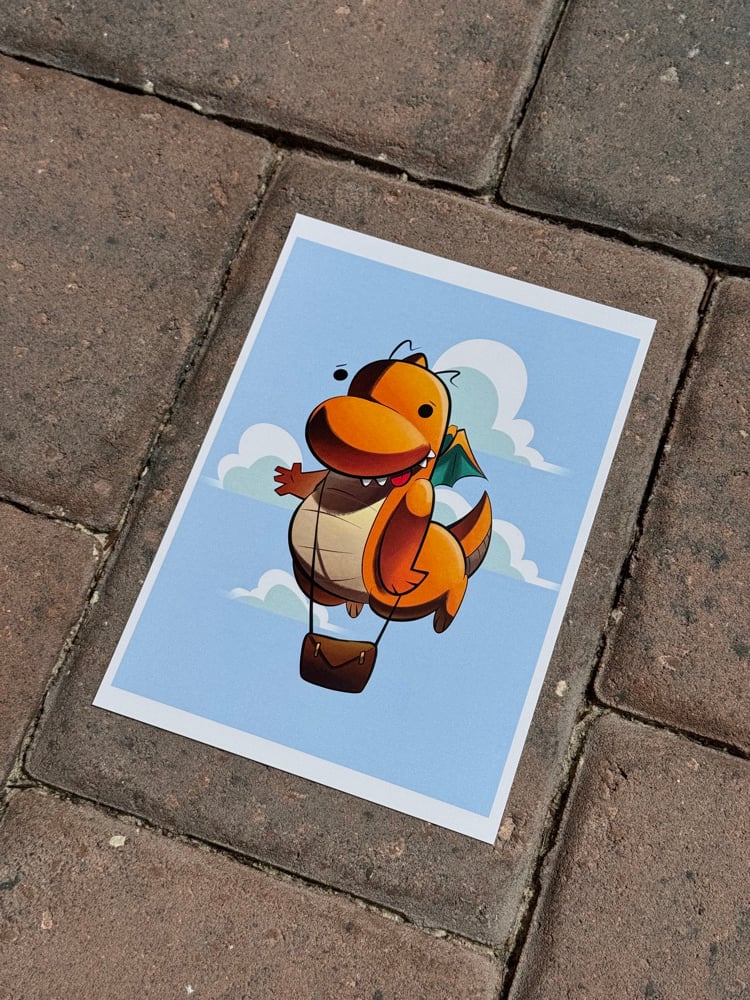 Image of The Mail Man Cometh Art Print