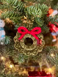 Image 1 of Holiday Ornaments - Crochet