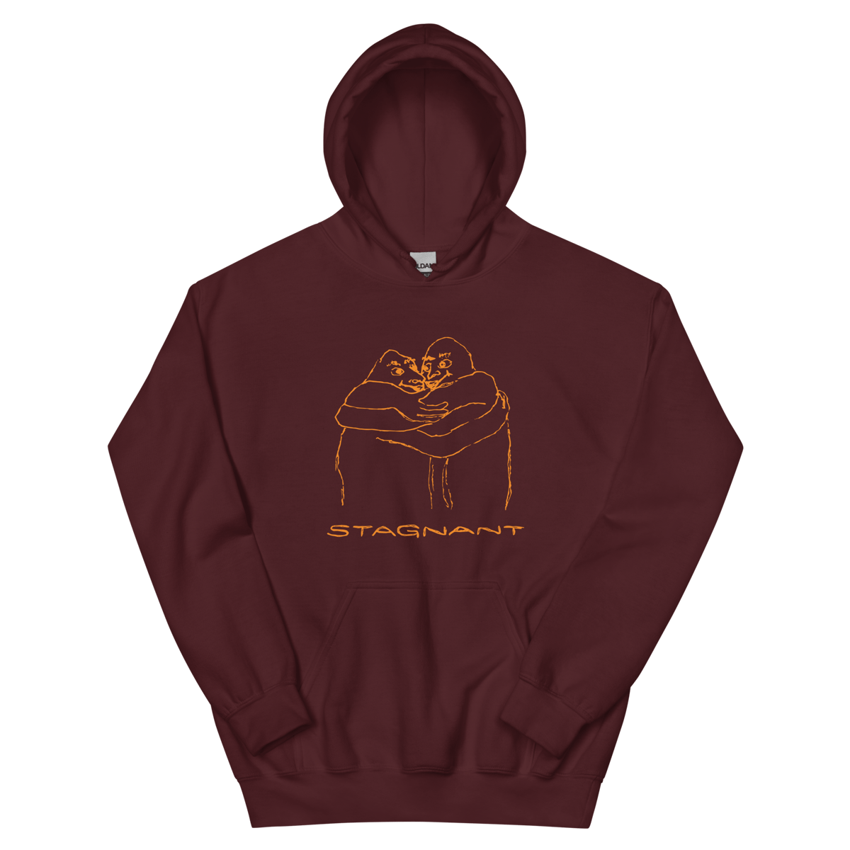 Image of Hug Hoodie (Maroon)